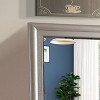 GlasFlength Decorative Wall Mirrors Modern Framed Mirror with Reflective Surface Simple Design for Bedroom or Entryway, Silver, 46"*3"*39" - 3 of 4