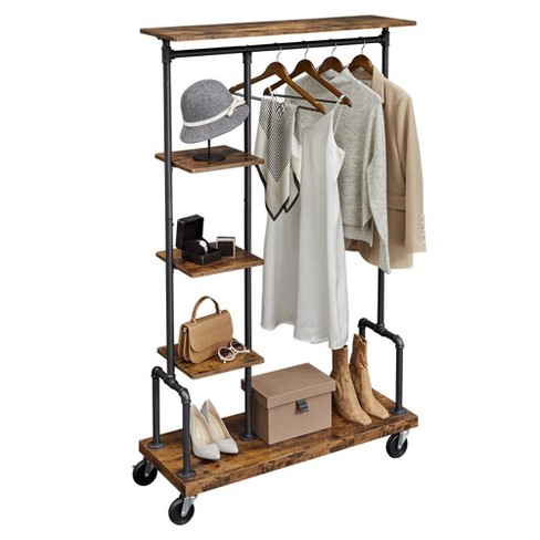 Clothing rack no wheels sale