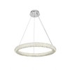 Elegant Lighting Bowen 1 - Light Chandelier in  Chrome - 2 of 4