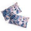 Deny Designs 3pc King Mirimo Floralia Blue Comforter and Sham Set - 4 of 4