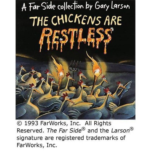 The Chickens Are Restless - (Far Side) By Gary Larson (Paperback) : Target