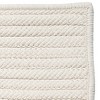 Colonial Mills Ikebana Braided Runner, White 2x13, Rectangle Shape - 2 of 2