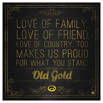 NCAA Iowa Hawkeyes Spirit Trivets