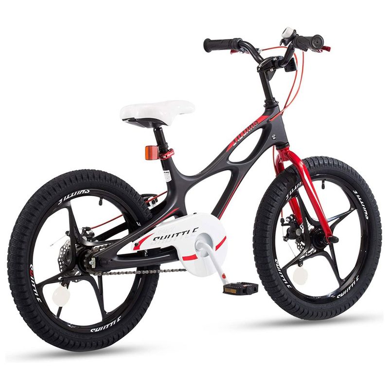 RoyalBaby RoyalMg Galaxy Fleet Children Kids Bicycle w/2 Disc Brakes and Training Wheels, for Boys and Girls Ages 3 to 5, 3 of 8