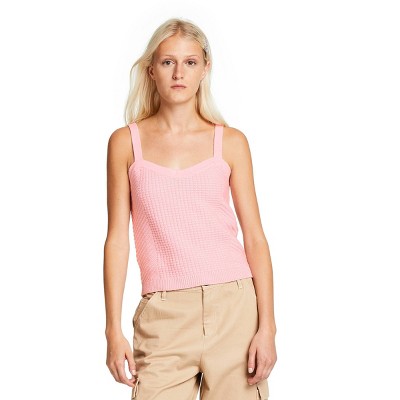 Women's Sweater Tank Top - Sandy Liang x Target Pink XXS
