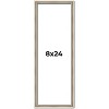 PosterPalooza | Panoramic Classic Modern Silver Frame - UV Acrylic, Foam Board Backing, Hanging Hardware - 2 of 4