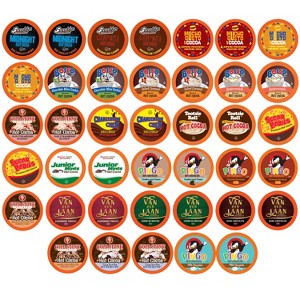 Two Rivers Hot Chocolate Flavored Pods Variety Sampler Pack,2.0 Keurig,40 ct - 1 of 4