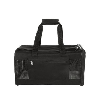Munora Easy Explorer Medium Guaranteed On-Board Travel Pet Carrier - Black, for Pets up to 16 lb