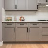 Attop 12 Pack | 5 Inch Cabinet Pulls Matte Black Stainless Steel Kitchen Drawer Pulls Cabinet Handles 3Inch Hole Center - 2 of 4