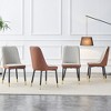 Set of 2/4 Dining Chair Dinner Chair Armless Chairs with Padded Seat - Modernluxe - 2 of 4