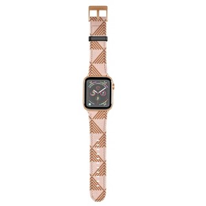 June Journal Triangular Lines in Terracotta Apple Watch Band - Society6 - 1 of 3