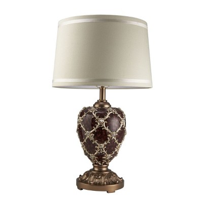 OK Lighting 28.75"H Curvae Table Lamp