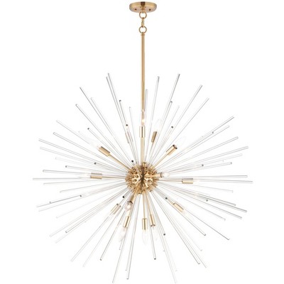 Maxim Lighting Polaris 16 - Light Pendant in  Satin Brass