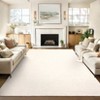 Solid Textured Area Rugs Washable Modern Accent Rug - 4 of 4