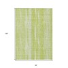 Artichoke Green And Ivory Botanical Leaves Washable Indoor Outdoor Area Rug - 3 of 4