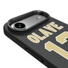 NFL New Orleans Saints Players Game Tactic Bump Cell Phone Case for Apple iPhone 17 Series - 4 of 4