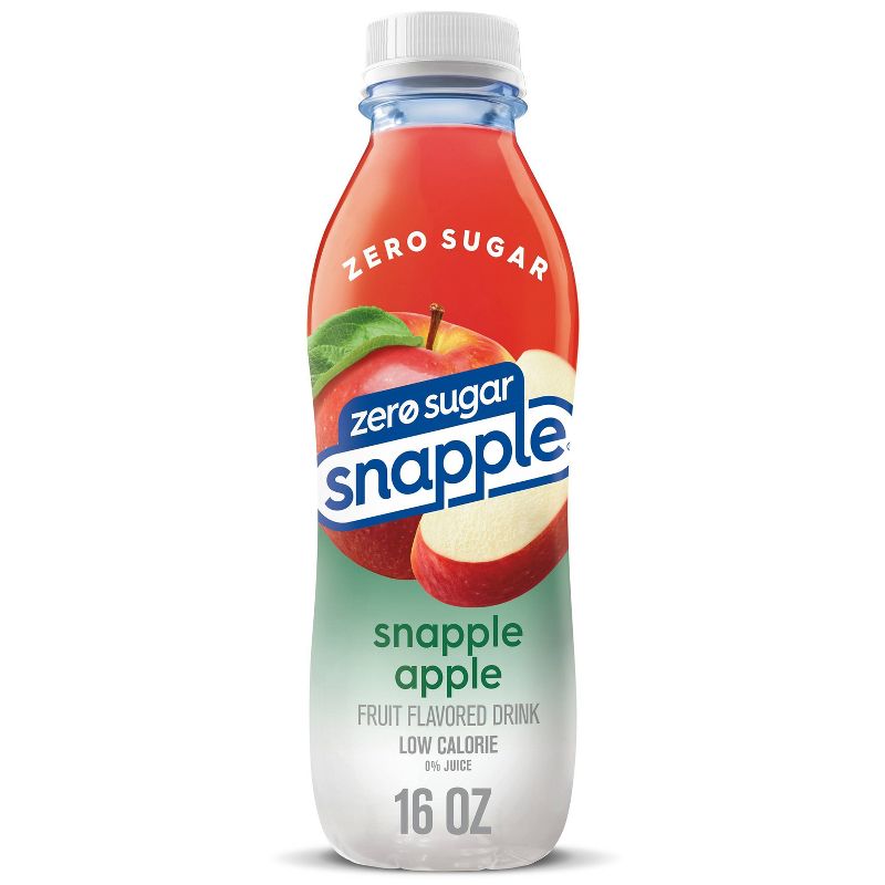 Snapple Apple Zero Sugar Juice Drink - 16 fl oz Bottle, 1 of 7