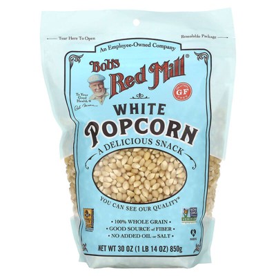 Bob's Red Mill Whole Kernel Popcorn White 30 oz