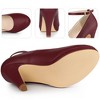 Perphy Women's Mary Jane Platform Ankle Strap Stiletto Heel Pumps - 3 of 3