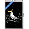 Trends International Episodic Drawing - Moon Bird Framed Wall Poster Prints - 3 of 4