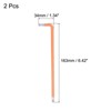 Unique Bargains S2 Steel Metric Ball End Tip L-Shaped Long Arm Hex Wrenches 2 Pcs - 2 of 4