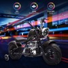 Kids Electric Off-Road Dirt Bike,36V Motorcycle with Top Speed of 16.5 Mph, Spring Suspension, Led Lights, Music Player - 2 of 4