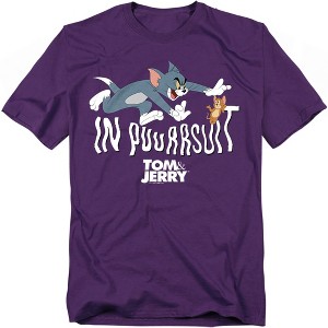 Tom And Jerry Movie In Pursuit Adult T-Shirt - 1 of 4