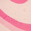 LunaLulinlk Pink Shower Curtain with 12 Hooks - 3 of 4