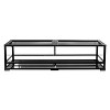 REPTI ZOO  Black Reptile Glass Terrarium, 47.7Lx17.7Dx12.6H, Easy Assembly - 2 of 3