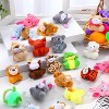 Joyfy 48 Pcs Prefilled Easter Eggs with Plush Animal Toys, Easter Egg Hunt Supplies with Basket Stuffers and Classroom Prize Party Favors - 4 of 4