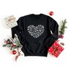 Simply Sage Market Women's Graphic Sweatshirt Christmas Heart - 2 of 2