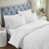 Cotton Gold Embroidered 3 Piece Duvet Cover Set by Blue Nile Mills - 2 of 4