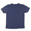 Seven Times Six Dragon Ball Z Shirt Boy's Son Goku and Krillin Short Sleeve Graphic Tee Blue - 4 of 4