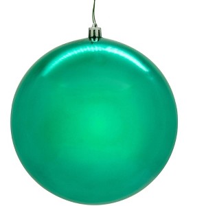 Vickerman Teal Ball Ornament - 1 of 1