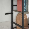 KTMBDW Triple Column 5 Tier Bookshelf, Bookcase with 14 Open Display Shelves, Industrial Bookshelves for Bedroom, Living Room and Home Office - 4 of 4