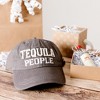 Pavilion Gift Company - Tequila People - Dark Gray Adjustable Hat - Hats - 4 of 4