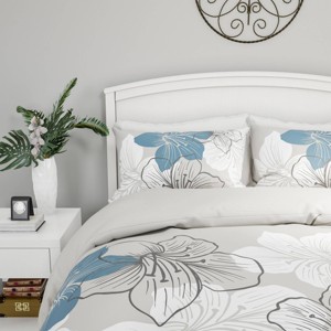 Enchanted Floral Comforter/Sham Set - 1 of 4