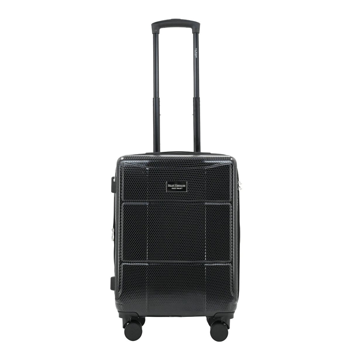 Isaac Mizrahi Aero 20" Lightweight Expandable Hardside Spinner Carry-On Luggage, 360° Wheels & Telescoping Handle - thumbnail 2