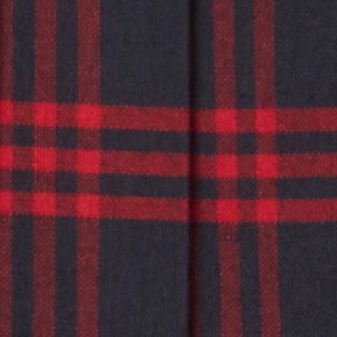 navy red plaid