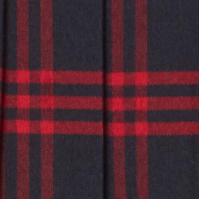 navy red plaid