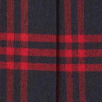 navy red plaid