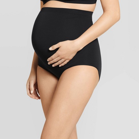 Women's Seamless Maternity Shapewear For Es. Mid-thighs Pregnancy Underwear.  S-2xl-2
