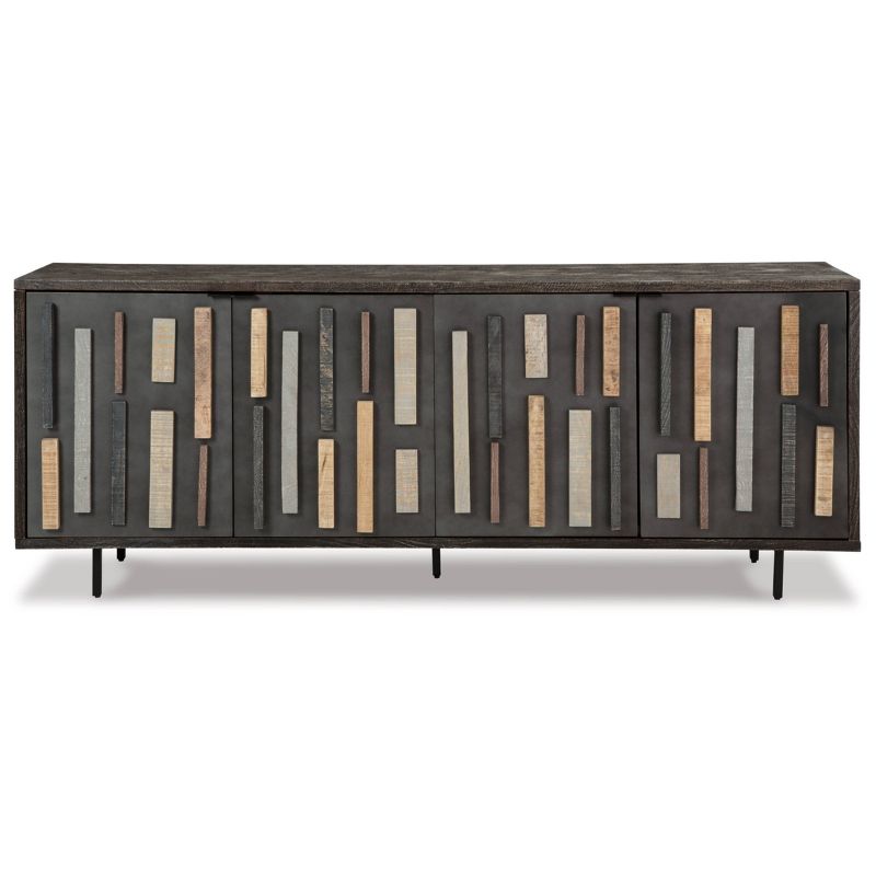 Franchester Accent Cabinet Metallic/Gray/Brown - Signature Design by Ashley, 4 of 9