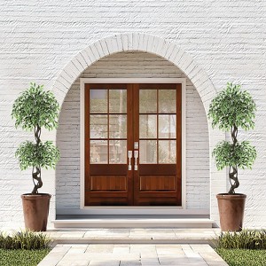 4ft Artificial Ficus Tree for Home Decor, Faux Ficus with White Ceramic Pot, Pebbles & Green Moss, Lifelike Floor Plant for Living Room, Office - 1 of 4