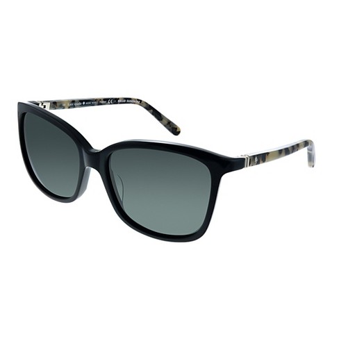 Kate Spade Kasie/p/s 7ki Womens Butterfly Polarized Sunglasses Black Havana  55mm : Target