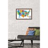 Trends International Map - United States Of America 2022 Framed Wall Poster Prints - 2 of 4