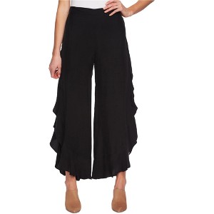 1.STATE Womens Ruffled Casual Wide Leg Pants - 1 of 1