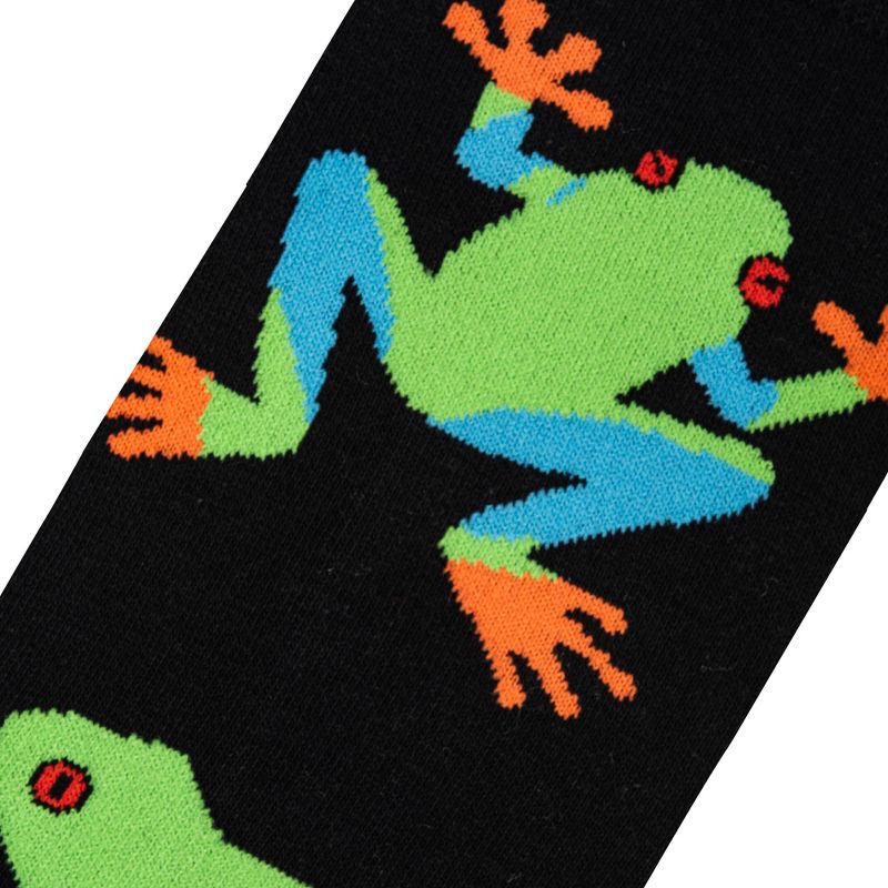 Cool Socks Cute and Fun Animal Print Novelty Crew Socks for Women, Size 5-10, 4 of 6