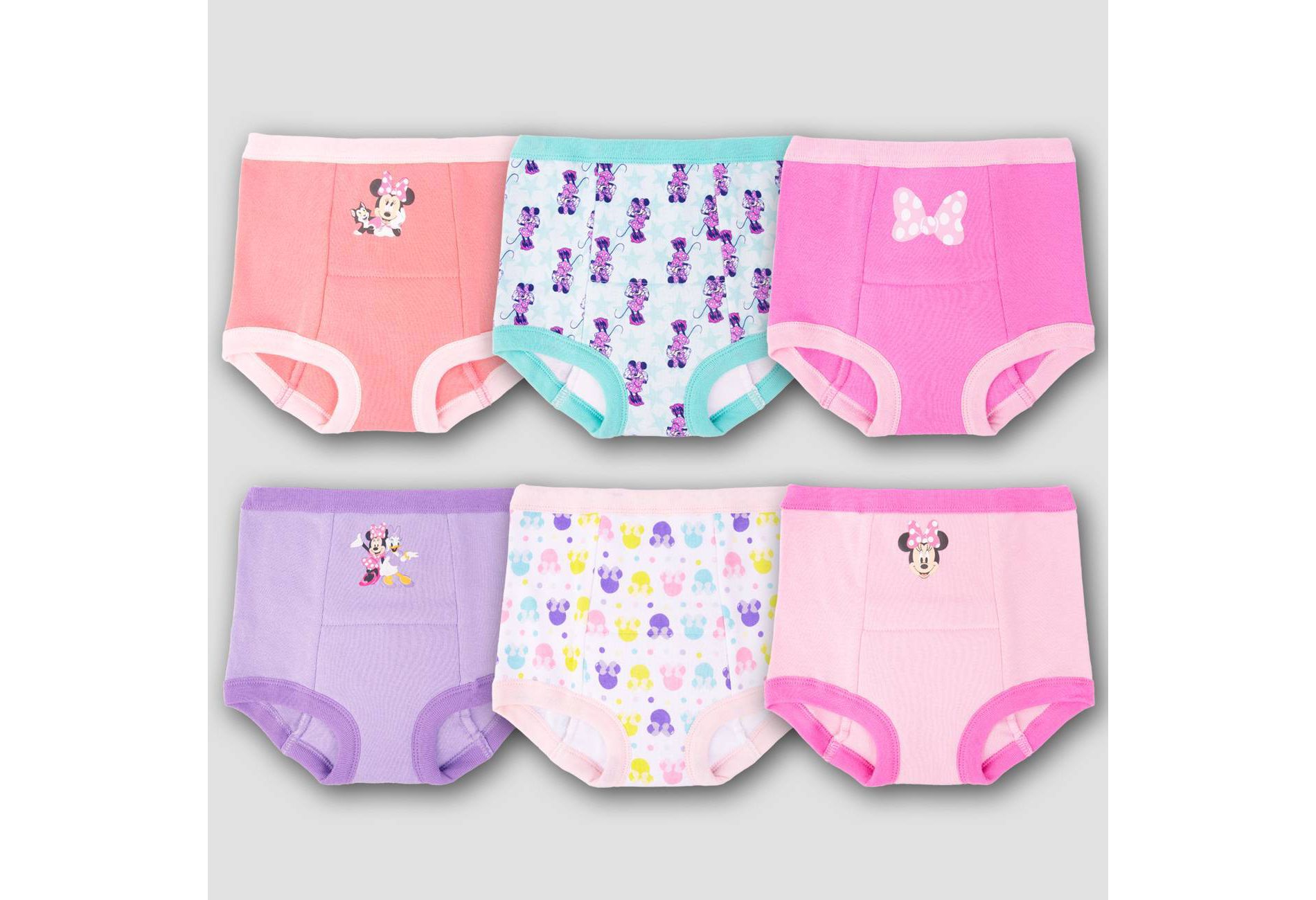 Toddler 6pk Minnie Mouse Potty Training Underwear - 3T
