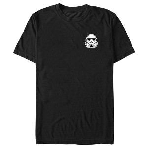 Men's Star Wars Embroidered Stormtrooper Helmet T-Shirt - 1 of 4